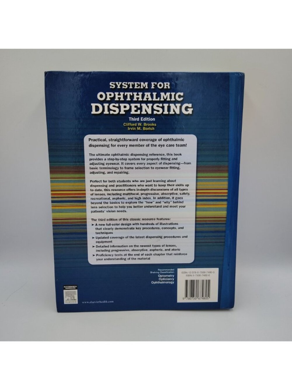 System For Ophthalmic Dispensing 3rd Ed Brooks Borish Optician Textbook - Picture 3 of 15